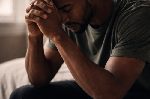 Man reflecting on broken trust and emotional pain